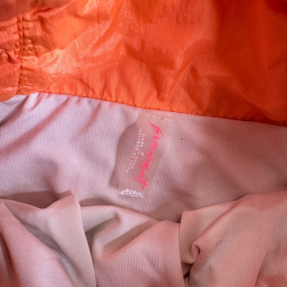 Free People Movement Way Home Orange Shorts - Picture 3 of 5